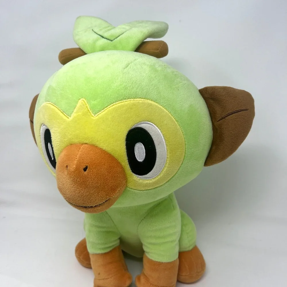 Build a Bear Pokemon Grookey Monkey Plush Stuffed Limited Edition Sounds BAB 14